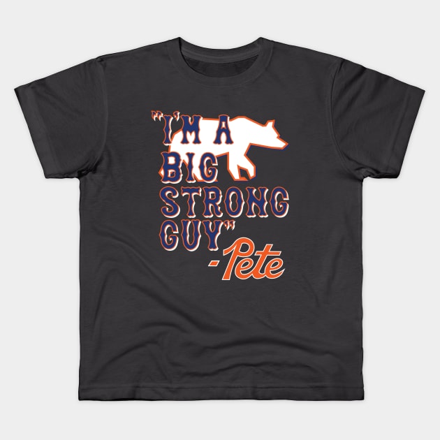 I'm A Big Strong Guy Kids T-Shirt by bintburydesigns